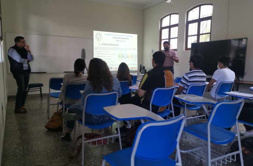  Desde marzo la UCB Tarija retorna a clases presenciales