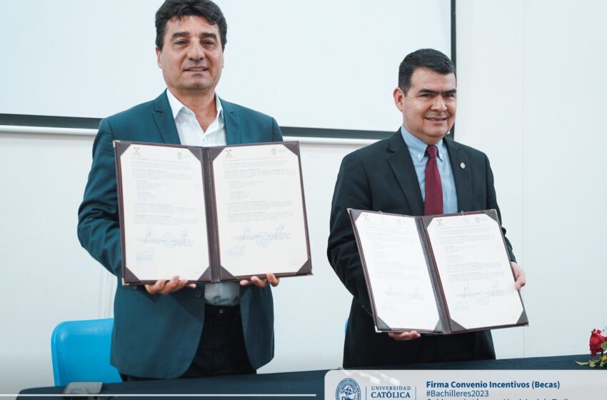  UCB logra alianza con Alcaldia de Tarija en beneficio de los tres mejores bachilleres